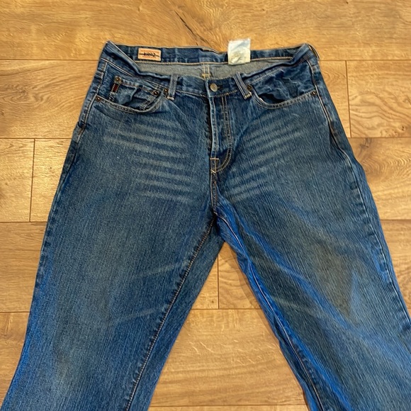 Abercrombie & Fitch NY Button Fly Jeans Mens Size 31x30 Blue Cotton - Picture 2 of 8